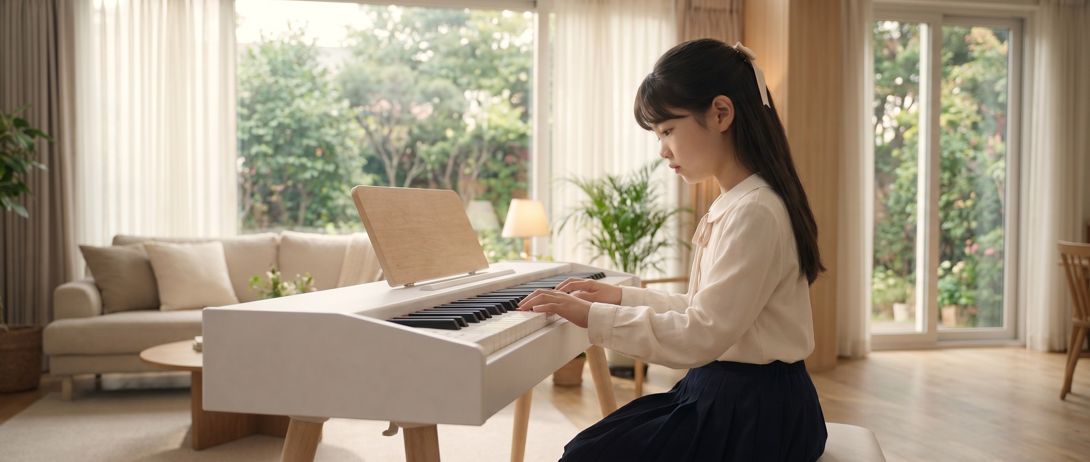02 女孩专注侧面